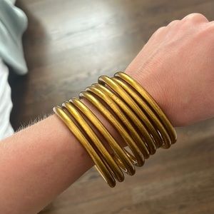 Buddha Girl Gold Bangles